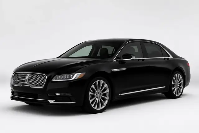 Black Lincoln Continental for New Westminster limousine service