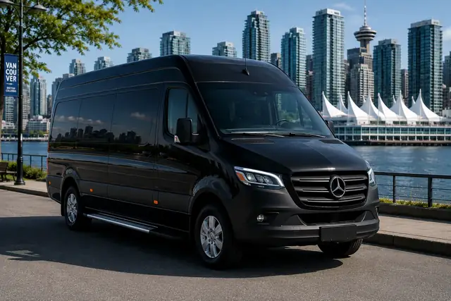 Mercedes Sprinter for New Westminster group transportation