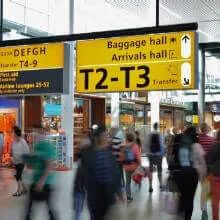 Private airport transportation serving New Westminster